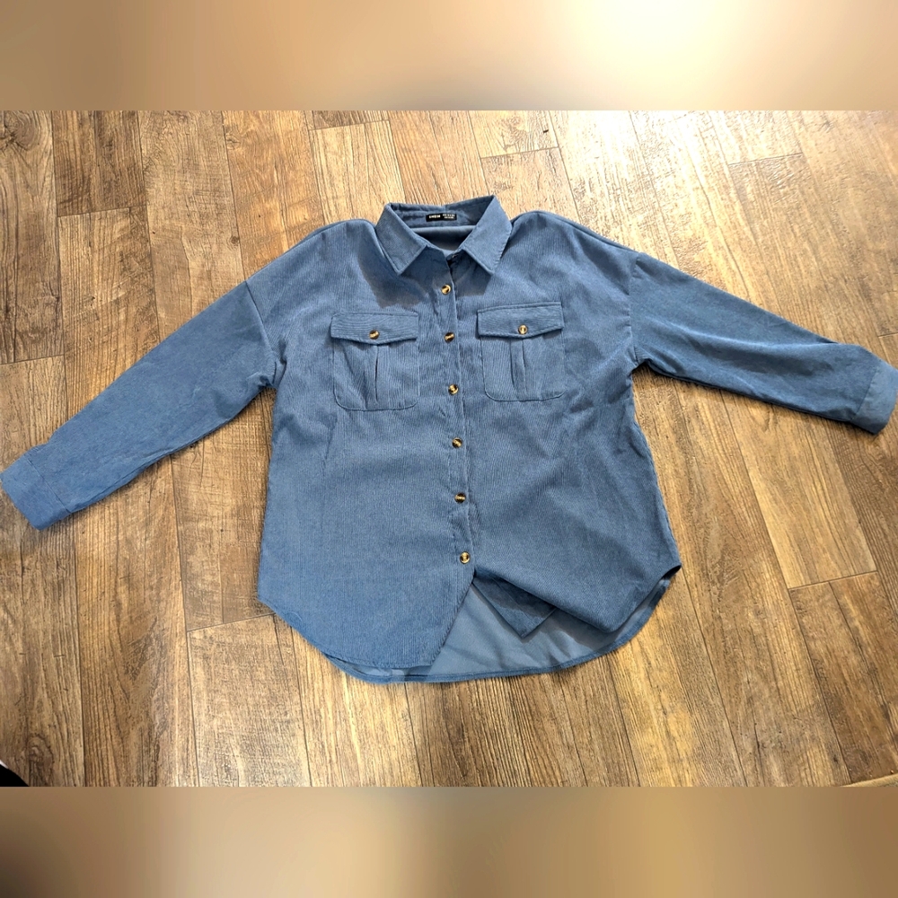 SHEIN Corduroy Shaklet